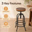 Tabouret de bar Dennel-827411145