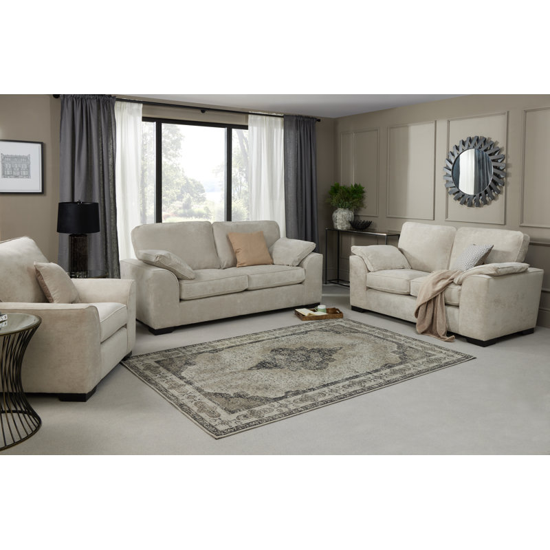 Humboldt 3 - Piece Living Room Set, Silver