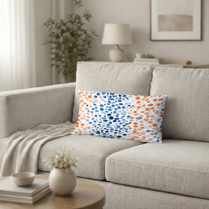 Coussin Abstract Abstract, H 12 po x l 20 po