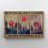 Three Pictures Of Dawn And Sunset In Forest - And They Shall Dwell Safely In The Wilderness - 1 Piece Rectangle Graphic Art Print On Wrapped Canvas-973138568