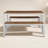 Joel Rectangular Aluminum Patio Dining Set with Polyresin Top -702578807