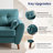 Modern Upholstered Loveseat-1956528986