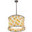 Hilton 4 - Light Bronze Geometric Pendant