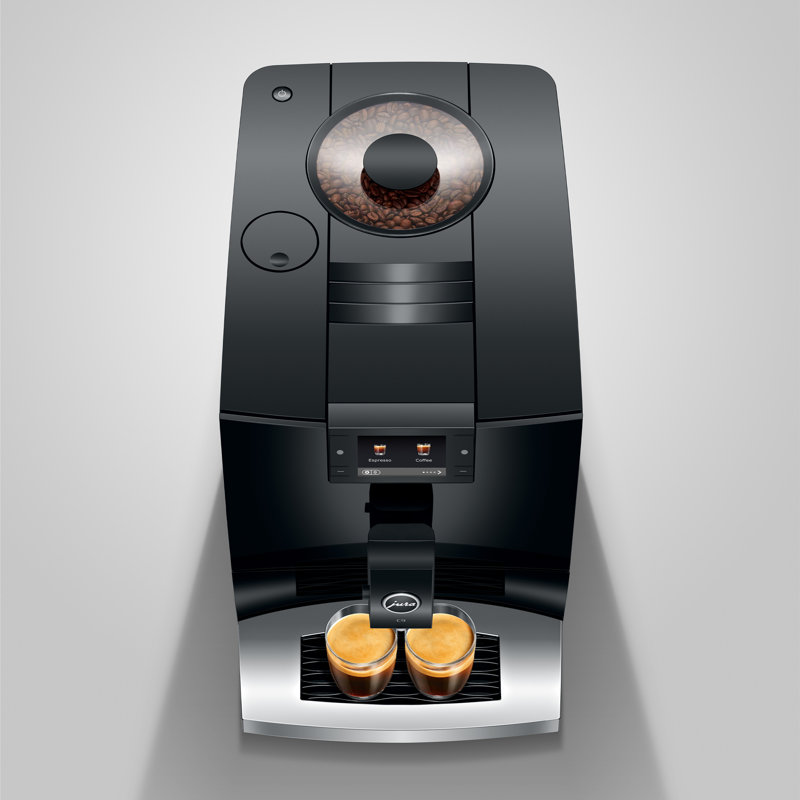 C9 Piano Black Automatic Coffee Machine, Black