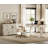 Farmhouse Office Desk Set With Sideboard Storage Cabinet - 60-Inch Desk With Integrated Power & 9-Organizer Storage System-811250789