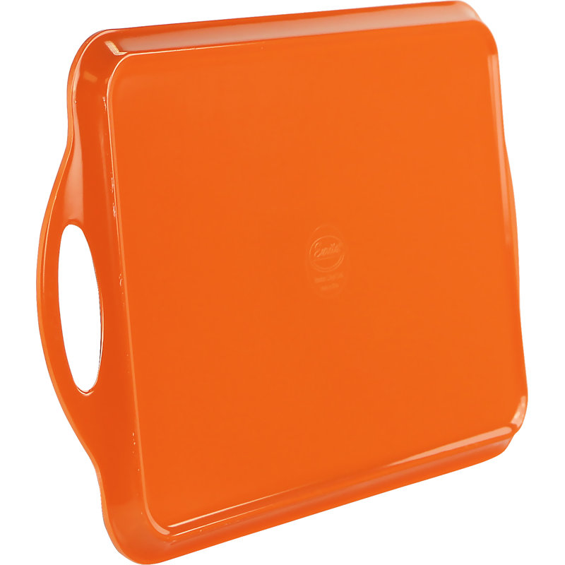 Plateau rectangulaire en plastique mélaminé 18 po Reston Lloyd, Orange