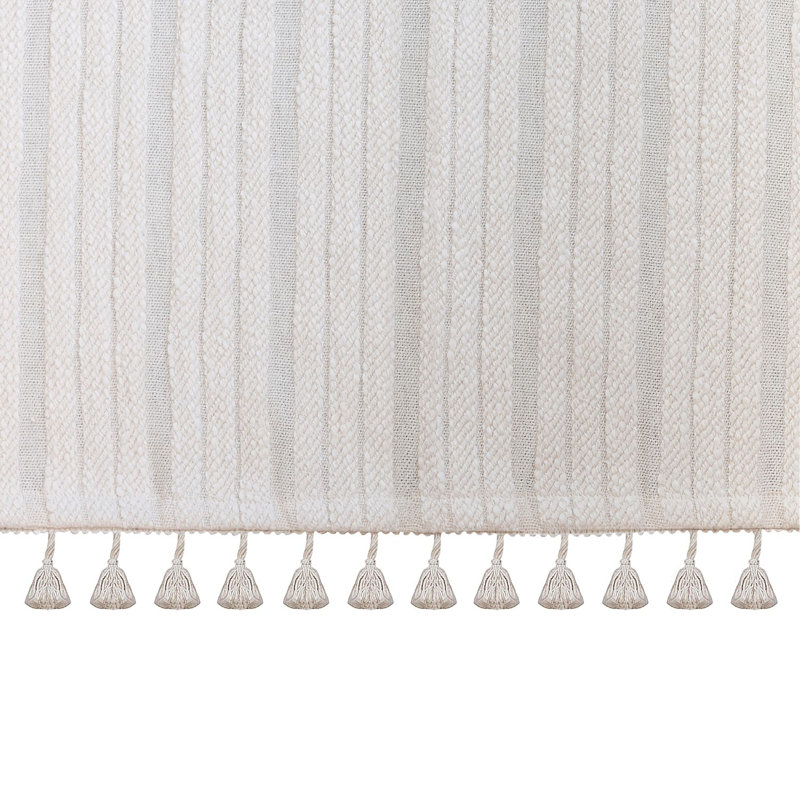 Crane Baby Boho Fringe Crib Skirt - Willow Collection