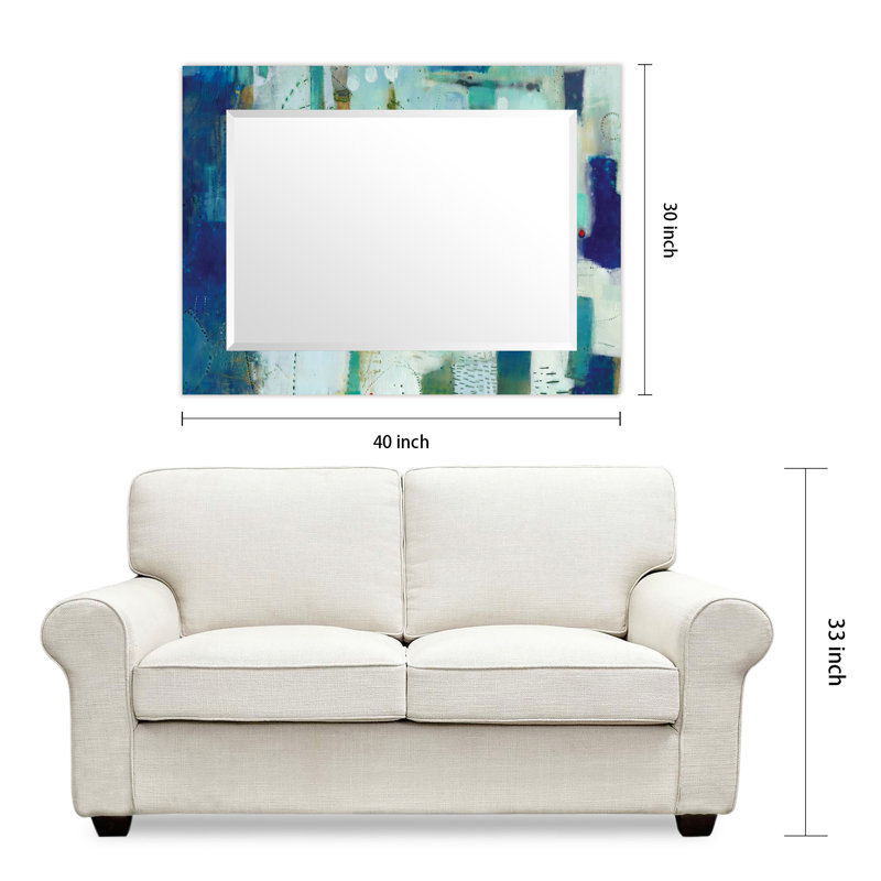 Miroir pleine grandeur Lillia, 40 po x 30 po