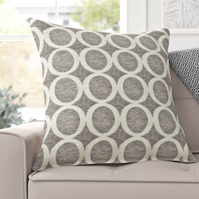 Broward Geometric Square Cushion
