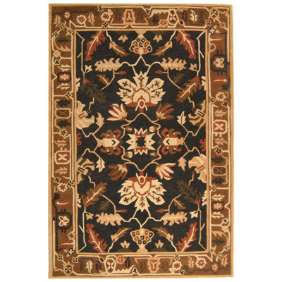 Charbonneau Drive Hand Tufted Wool Pile Oriental Rug