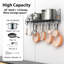 Metal Rectangle Wall Mounted Pot Rack