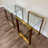 Kyia Glass Top End Table-1563398330