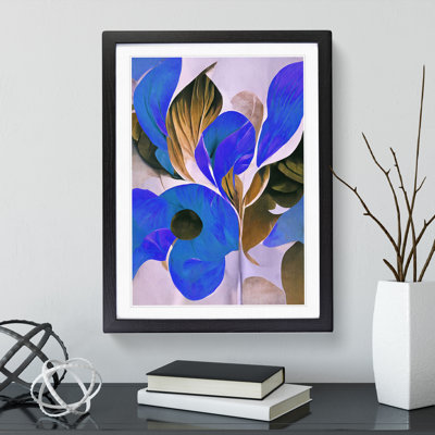 Floral Abstract No.3 - Single Picture Frame Print