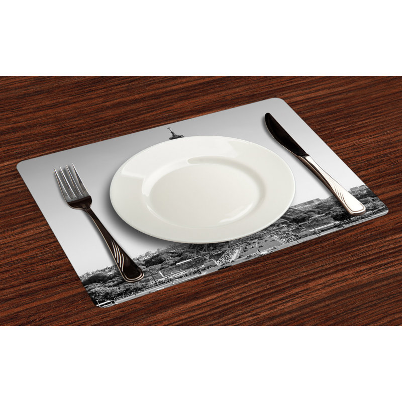 Polyester Cities & Maps Rectangle Placemat