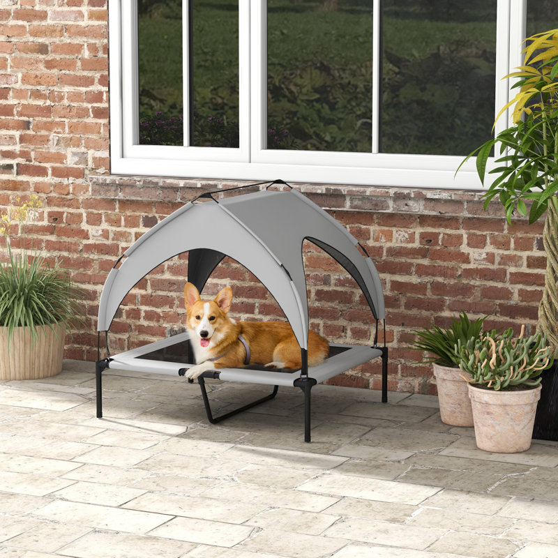 Pet Bed, 91" W x 76" D x 89" H, Grey