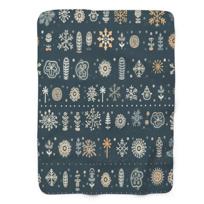 Tiny Flurries - 1 Piece Premium Blanket