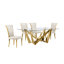 Ensemble de salle à manger rectangulaire L 78 po x l 42 po Kennise-143284093-143284091-143224504
