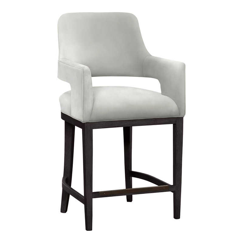 Tabouret de bar et de comptoir Josie, Gris anthracite, Noisette 8794, Bar Stool (30.5” Seat Height)