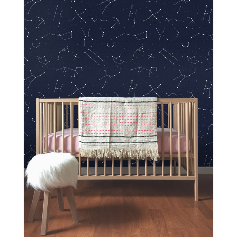 Veazey 2.5m x 2.5m Matte Peel & Stick Mural, 208 x 146cm