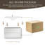 Meuble-lavabo mural 36 po avec lavabo et lavabo en résine-1990643573