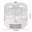 Chekesha 6-Grid Rotating Food Dispenser with Lid-982363606
