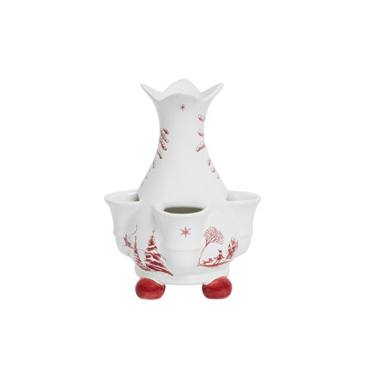 Country Estate 6" Tulipiere Vase - Delft Blue