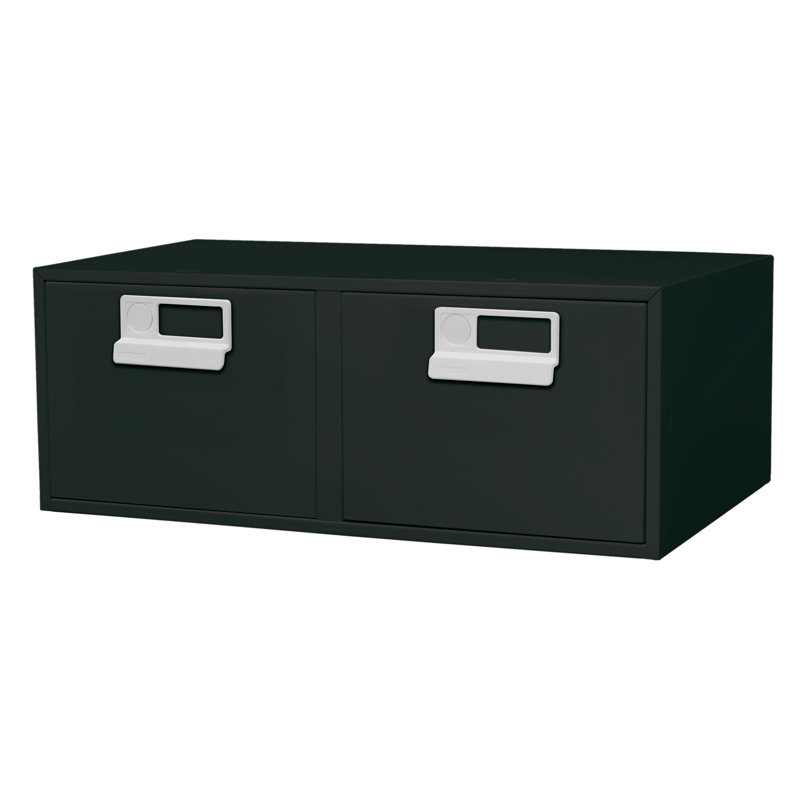 54.2cm Wide 2 -Drawer File Cabinet, Black
