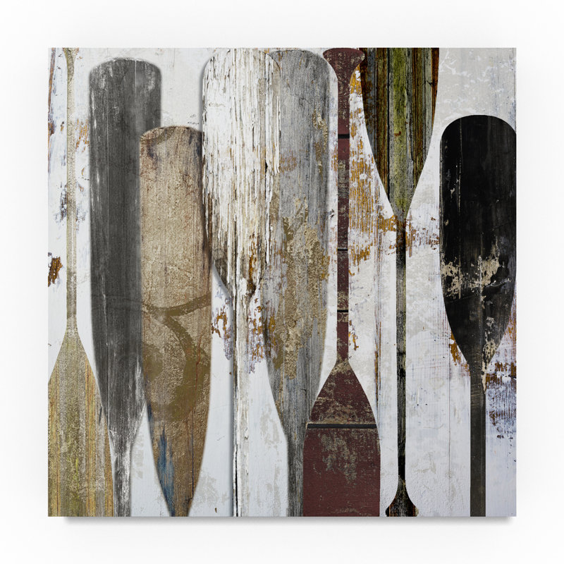 Boathouse by Colour Bakery - Print on Canvas, 18" H x 18" W
