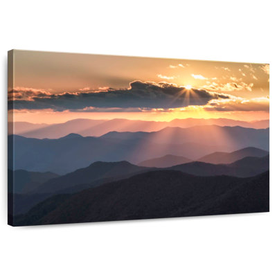 Alvord Sunrise At The Blue Ridge