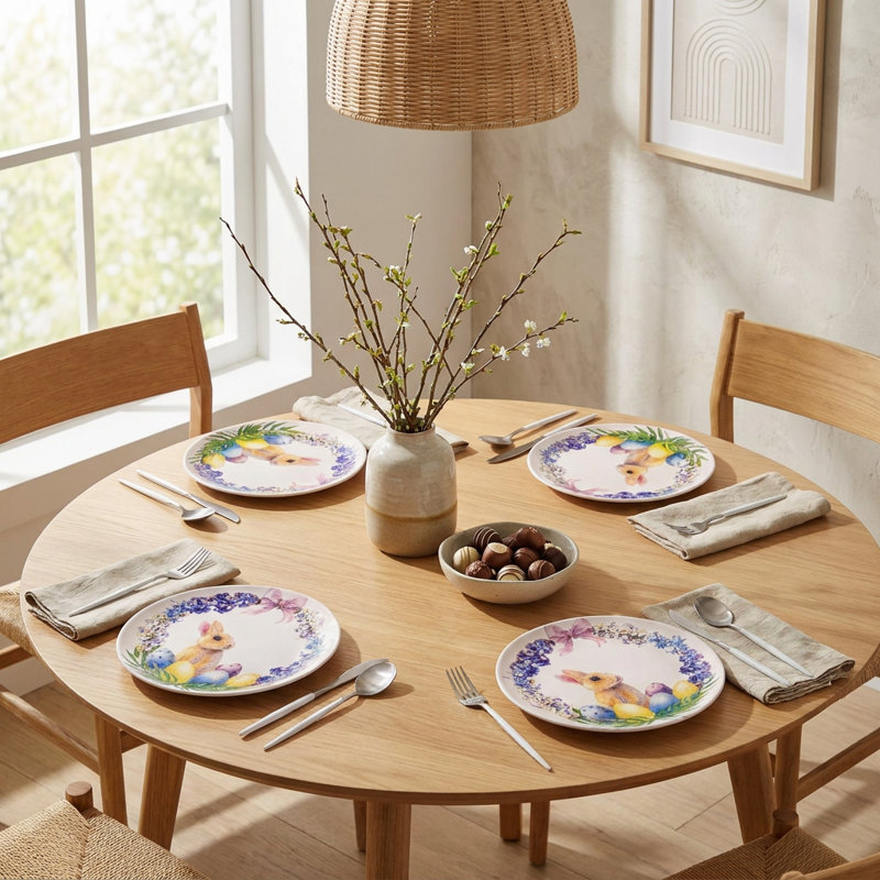 6 assiettes à dessert fantaisistes 6 pièces