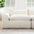 Fully Compressed Sofa with High Density Foam, No Assembly Required, Legless Design, Integrated Backrest and Seat Cushion, Free Combination, Particle Chenille-2060011243