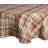 Valadez Plaid 100% Cotton Round Tablecloth