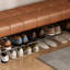 Tabouret avec rangement à chaussures 47,2 po-109600245