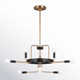 Sacci 9 - Light Sputnik Modern Linear Chandelier