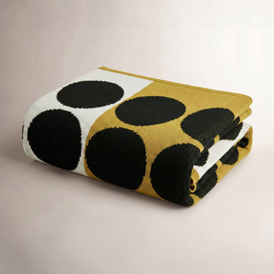 Lima Cotton Blend Knit Throw Blanket