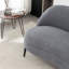 Causeuse rembourrée 50 "Raymond-1224015048
