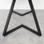 Ferriday Oak Solid Wood Top Metal Base Dining Table-2093179469-2093179468