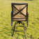 Kain Metal Outdoor 30'' Bar Stool with Cushion