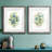 " Greenery I " 2 - Pieces
