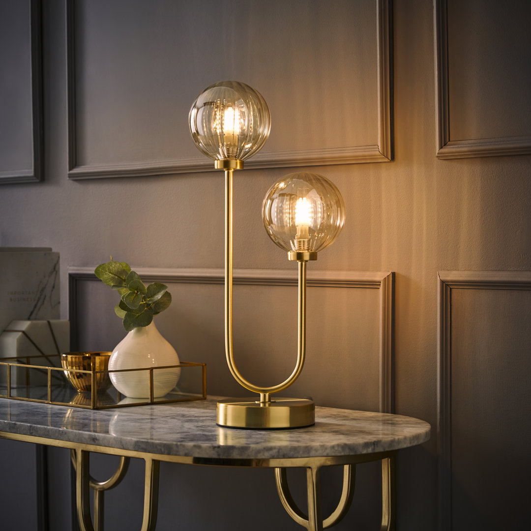 Glass Table Lamp