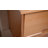Solid Wood Groove Handle 2-Drawer Nightstand-1969499925