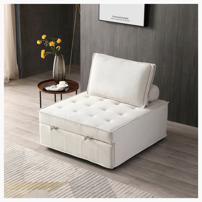 39 po de large, Tissu beige