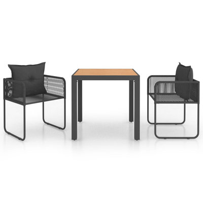 Rowlett Square 2 - Person Bistro Set with Cushions