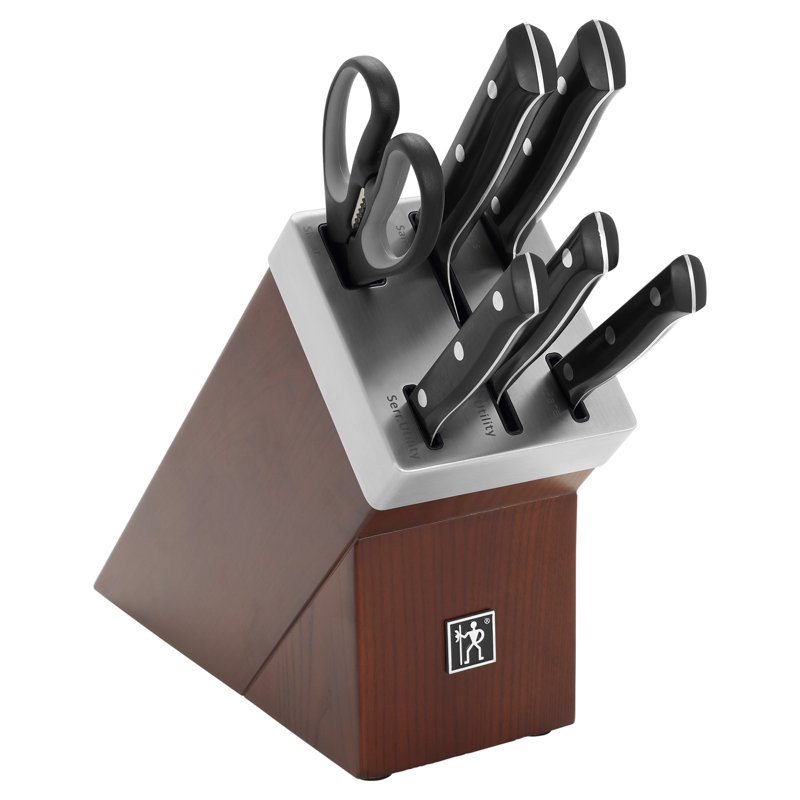 HENCKELS Dynamic 7-Piece Self-Sharpening Knife Block Set