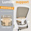 Chaise de dessinateur en filet avec repose-pieds réglable et support lombaire -116375319