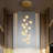 14-Lights Alabaster Staircase Chandelier-1220293624
