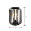 Lampe de table d'extérieur à DEL 7,5 "à piles