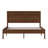 Eymen Modern Solid Wood Platform Bed with Headboard and Wooden Slats-87920006-87920003
