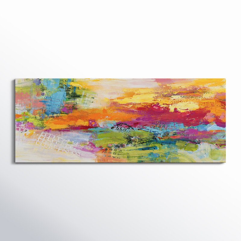 «Sailors Delight» sur toile, H 24 po x l 60 po x P 1,5 po
