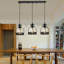 Bushong 3 - Light Black Kitchen Island Pendant
